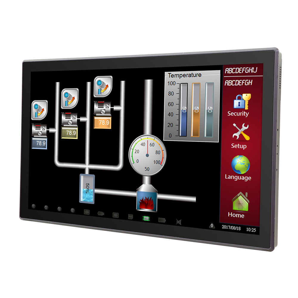 DM-124PW/VM-2000, 24” FHD Modular Touch Monitor
