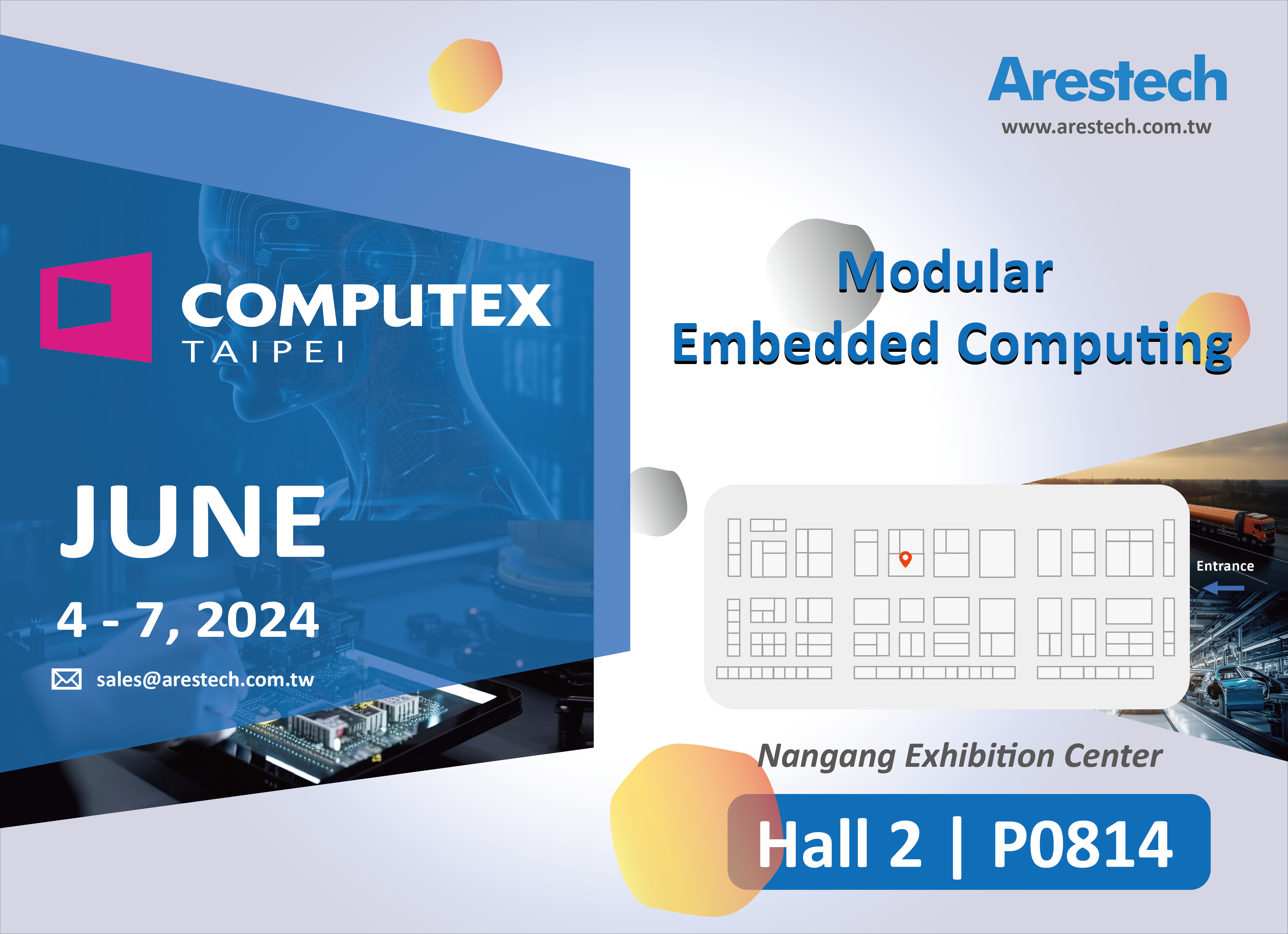 Computex 2024_Arestech_Invitation