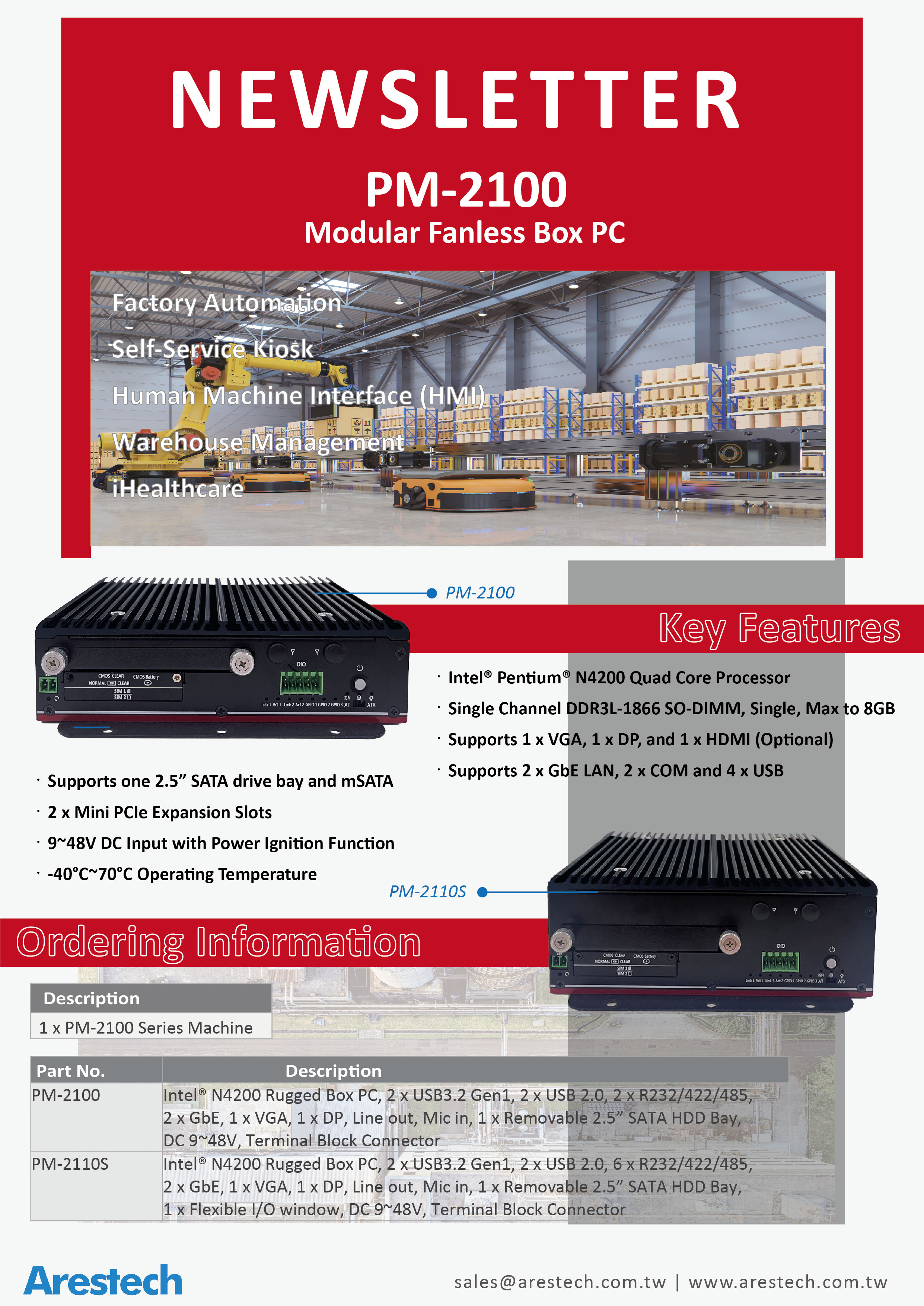 PM-2100 series_Newsletter